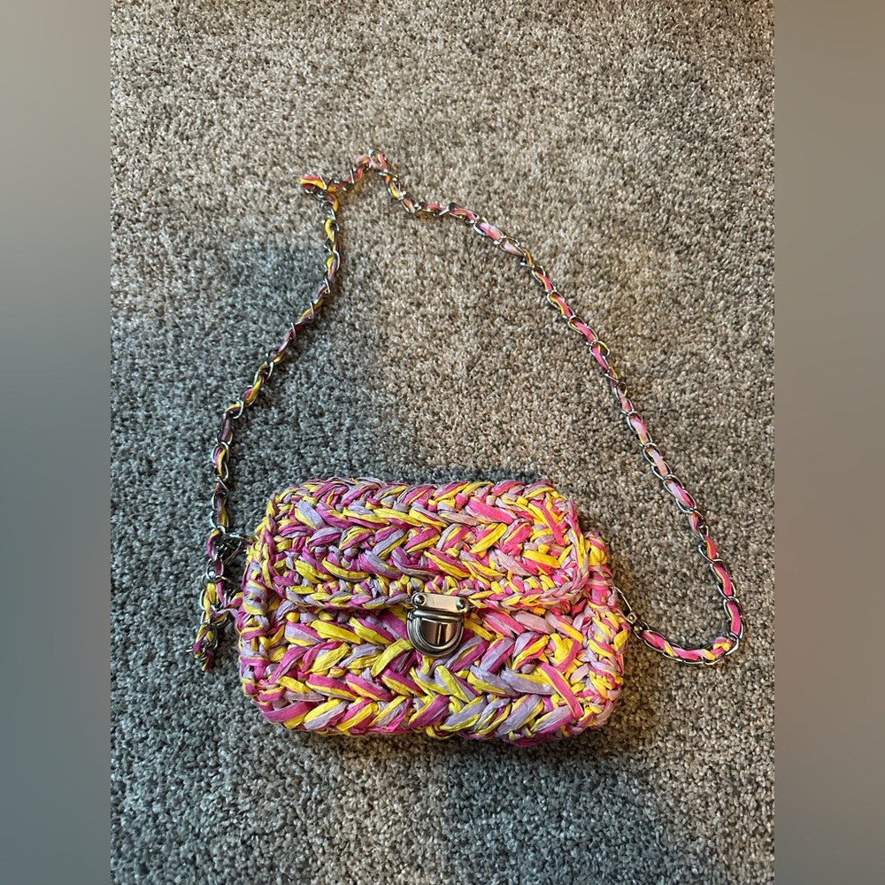 Woven crossbody